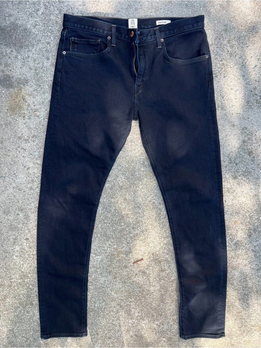 Hiroshi Kato The Scissors Slim Tapered - Nina Air 11.5oz Selvedge Denim Size 34
